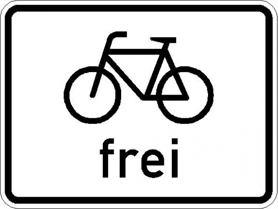 Nicht Benutzungspflichtige Gemeinsame Geh- Und Radwege Kennzeichnen ...